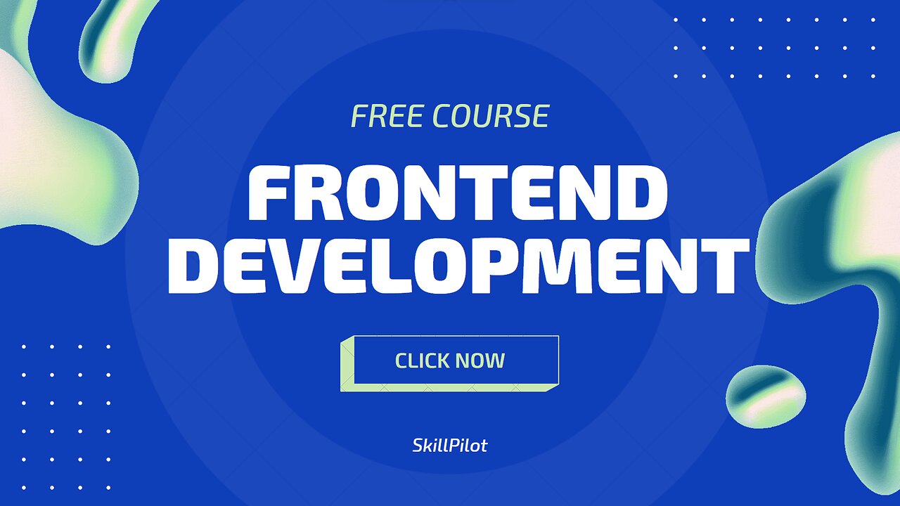 Mastering Front-End Development: Your Ultimate Guide to HTML, CSS, and JavaScript | SkillPilot