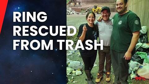 City Worker's Trash Can Miracle: Stranger Returns Lost Wedding Ring