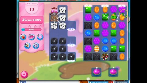 Candy Crush Level 2866 Talkthrough, 20 Moves 0 Boosters