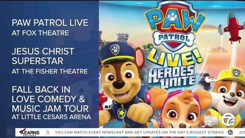 Paw Patrol Live!, music and whiskey festivals coming to Detroit this weekend