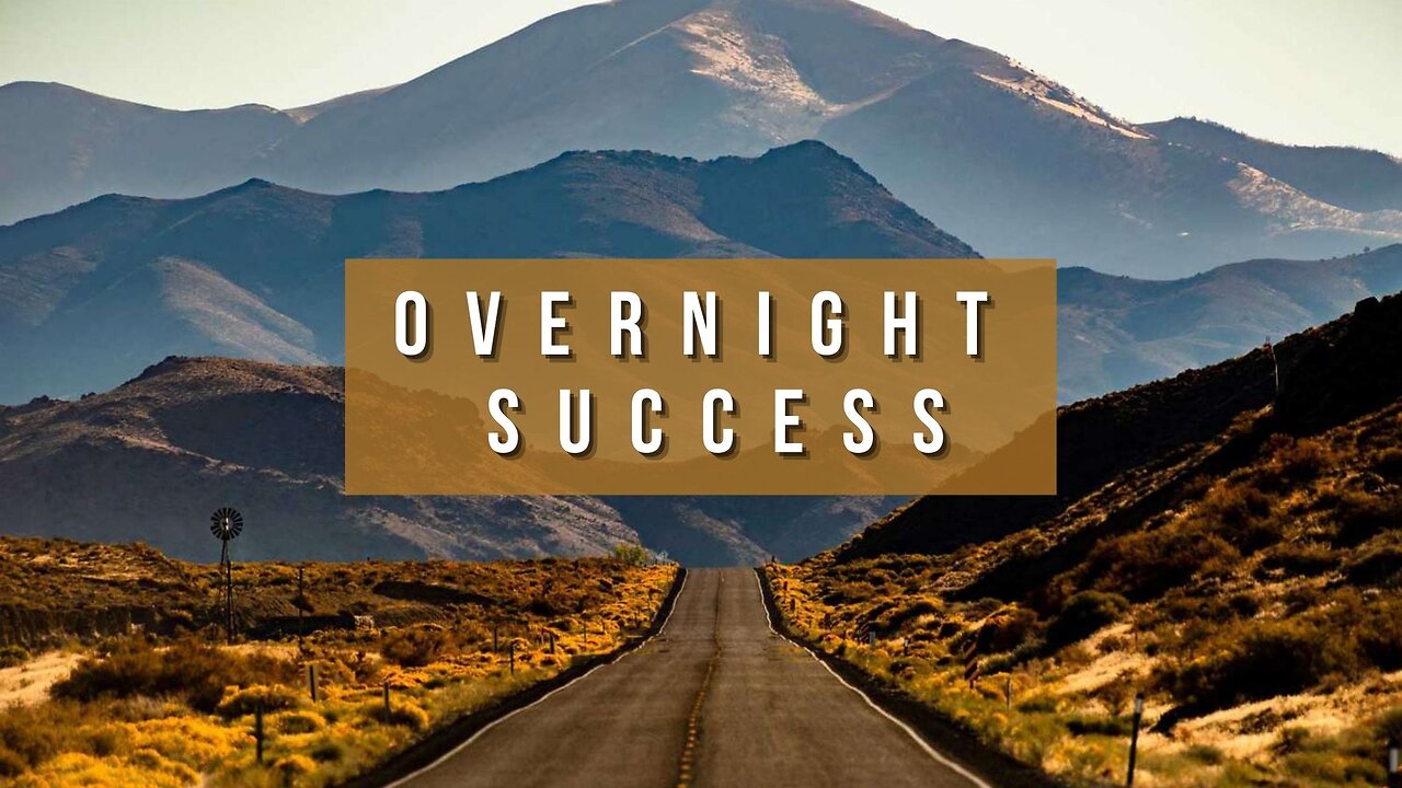 Overnight Success - Pastor Bruce Mejia