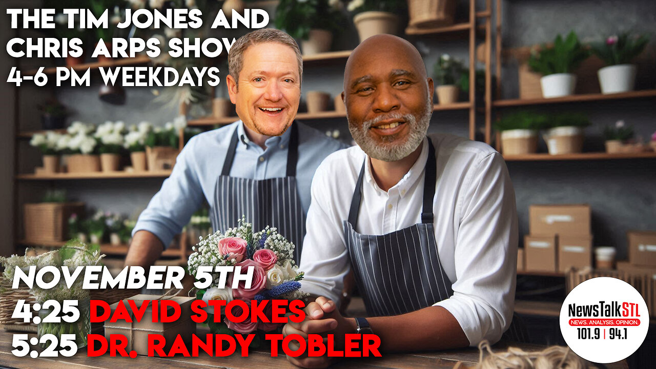 The Tim Jones and Chris Arps Show 11.05.2024 David Stokes | Dr. Randy Tobler