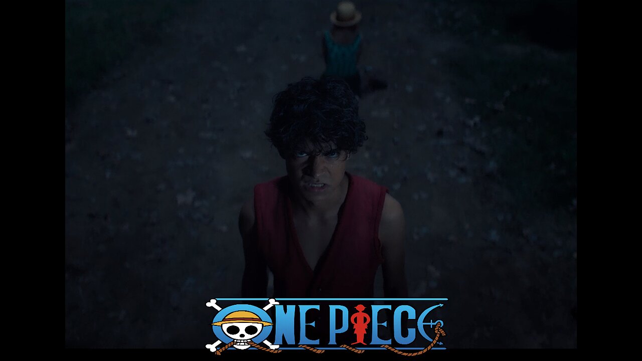 Overtaken Luffy and Nami (Live Action Fixed Scene)
