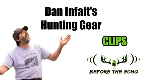 What gear Dan Infalt takes to the stand