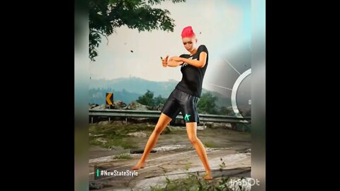 PUBG NEW STATE GLOBAL new dance emote 😂