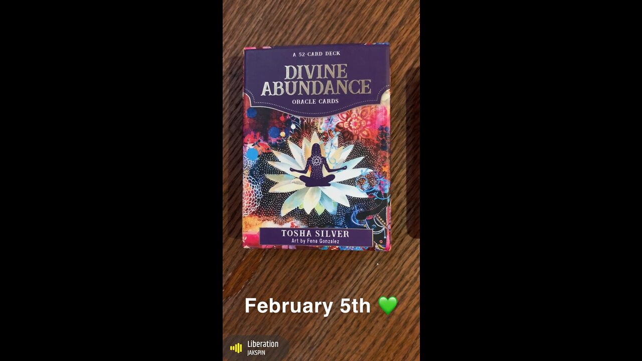 February 5th oracle card: liberation