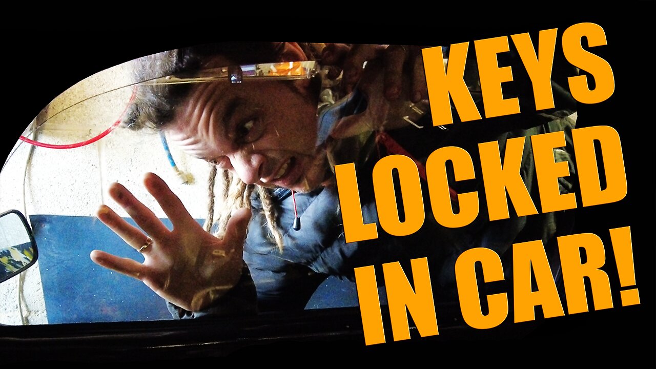 Oh No! Keys Locked In A VW Bug? How To Get In WITHOUT Causing Damage!