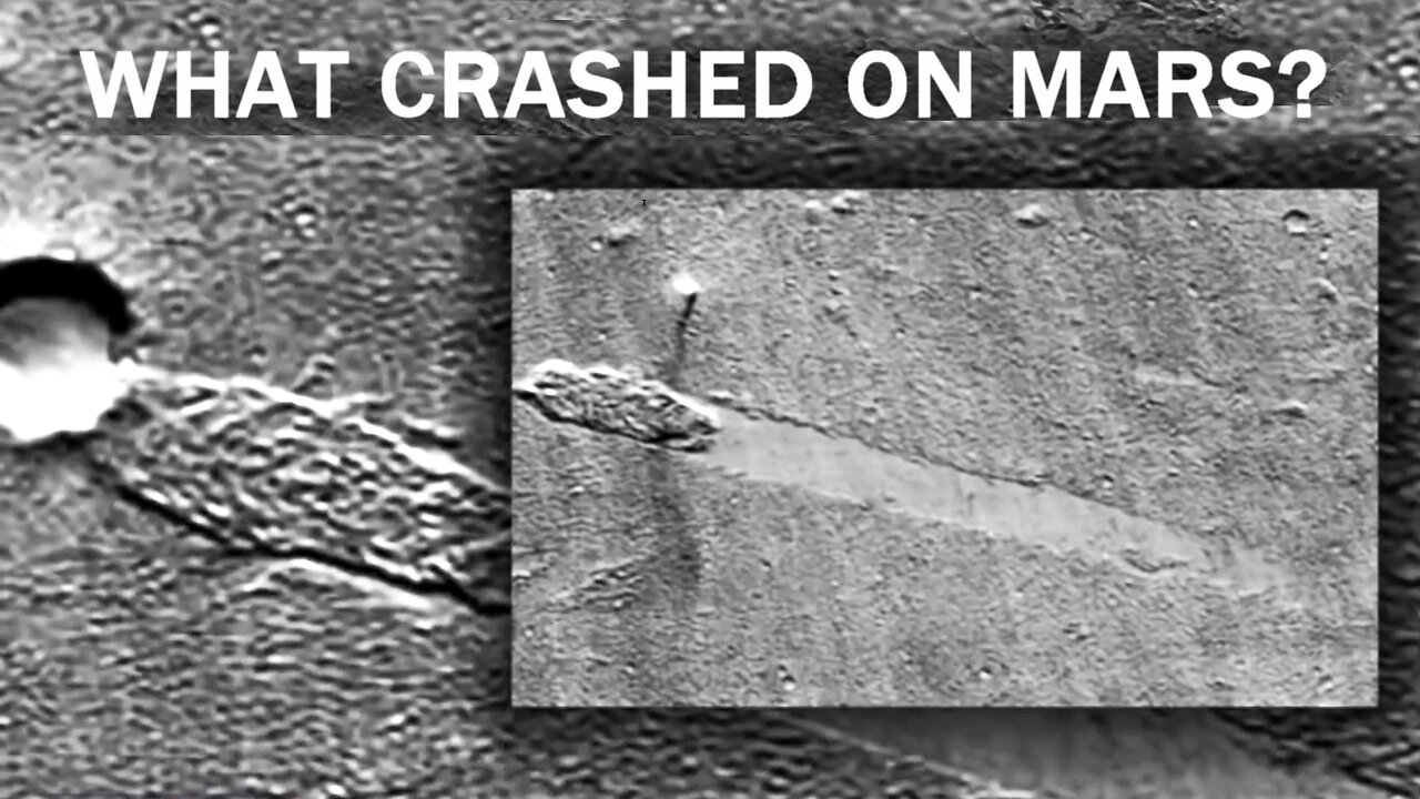 Caught on Tape 2023, UFO 2023 - The 'Giant Crawlers' on Mars Found by Nasa Satellite