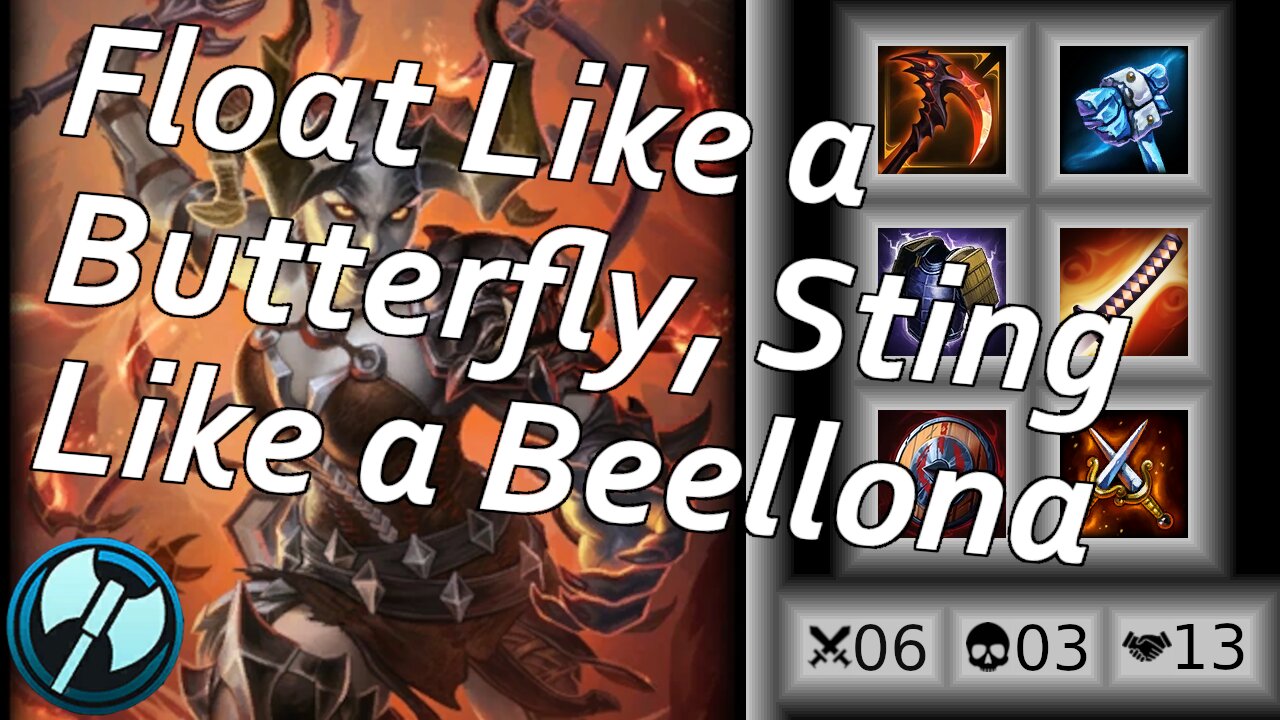 Smite Conquest - Bellona Solo - Float Like a Butterfly Sting Like a Beellona