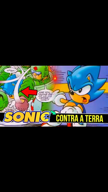 Quando SONIC INVADIU a terra | Sonic vs MILITARES #shorts