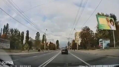 Dnepropetrovsk UA - Close Call for Commuters