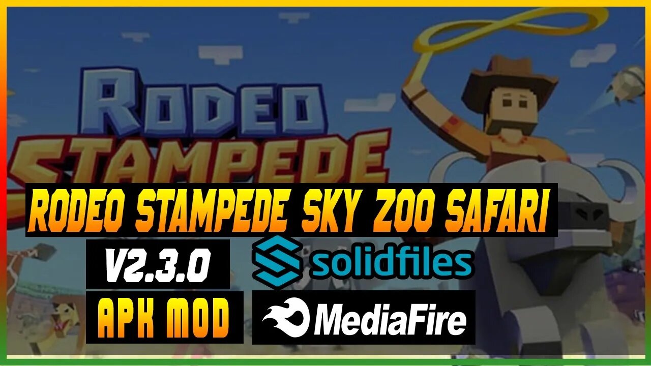 Rodeo Stampede Sky Zoo Safari v2.3.0 Apk Mod [Dinheiro Infinito] - ATUALIZADO