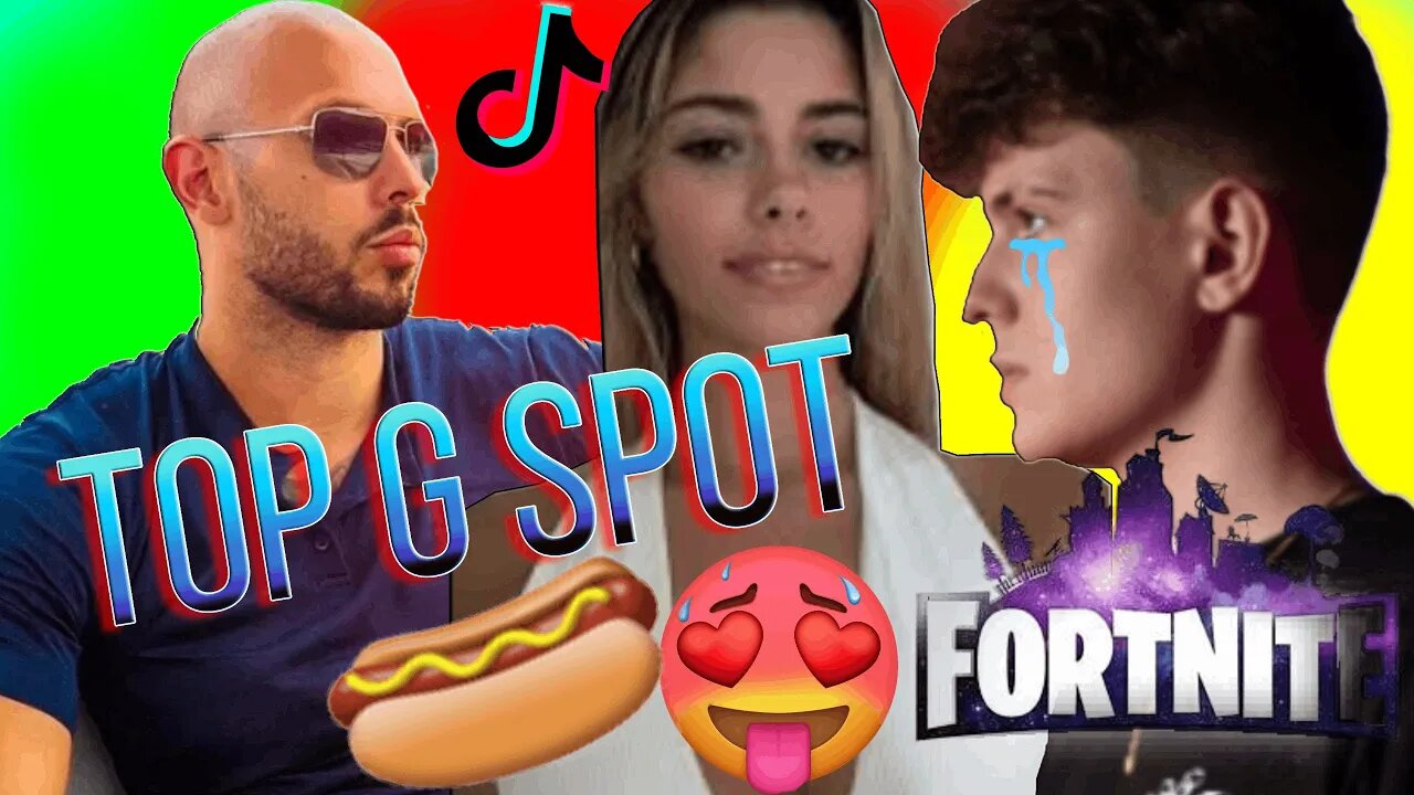 ANDREW TATE STEALS VIRGIN FORNITE PLAYER GF ON TWITCH