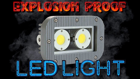 Waterproof LED Light - C1D2 - ATEX/IECEX Explosion Proof