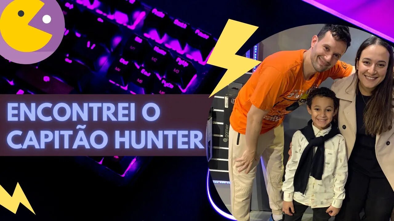 CAPITÃO HUNTER CAÇADORES POKEMON