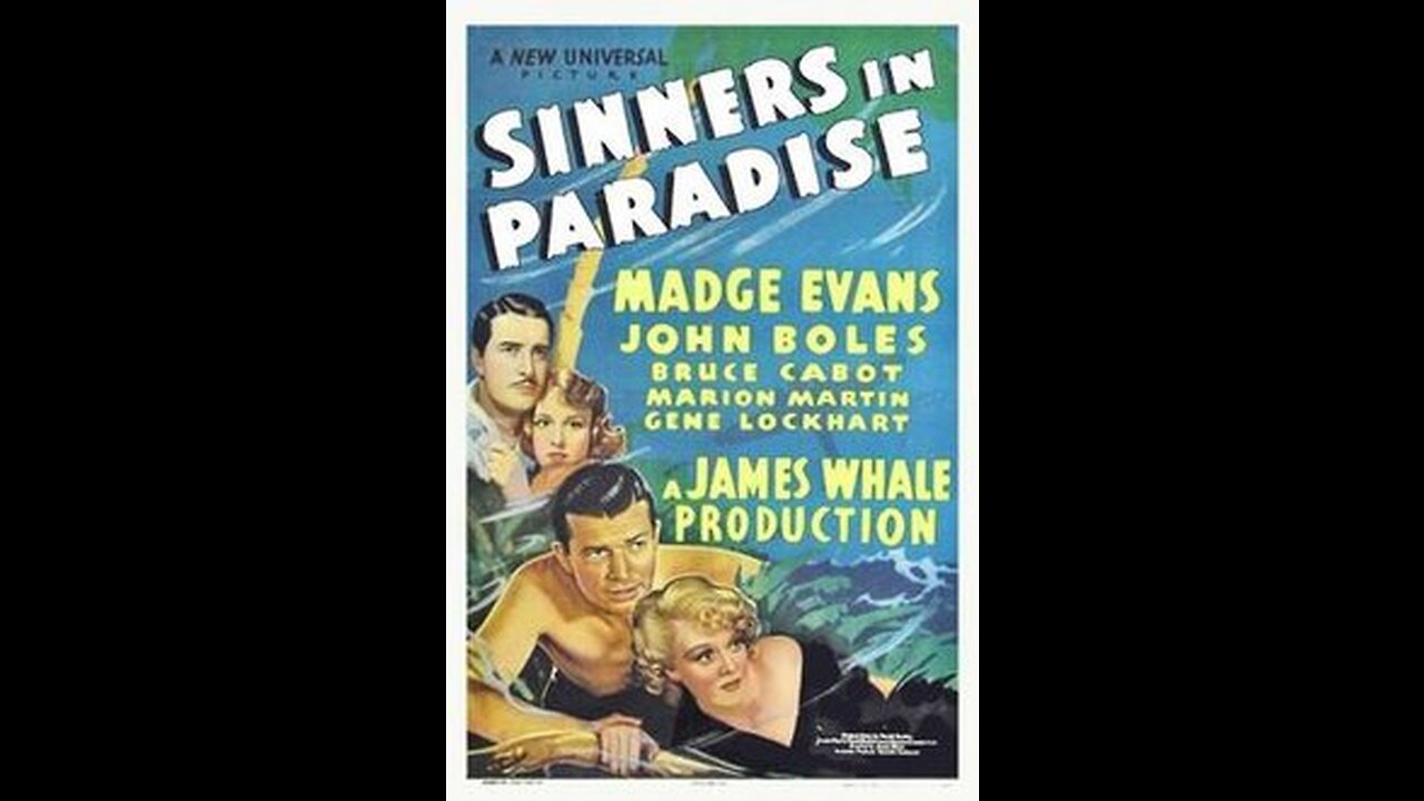 Sinners in Paradise 1938 colorized drama Romance.