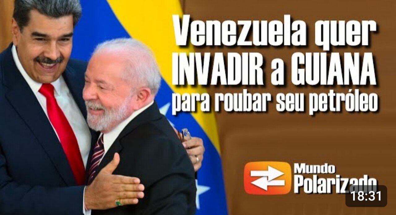 🚨ALERTA DE GUERRA - Venezuela quer INVADIR a GUIANA para ROUBAR seu Petróleo