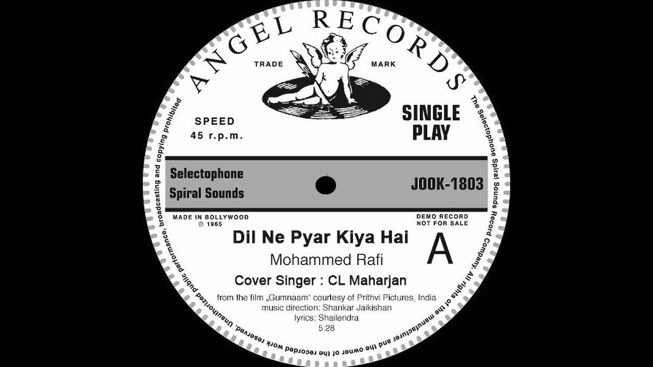 Dil Ne Pyar Kiya Hai Ek Bewafa Se (Indian Movie Song)