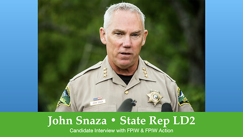 CANDIDATE JOHN SNAZA