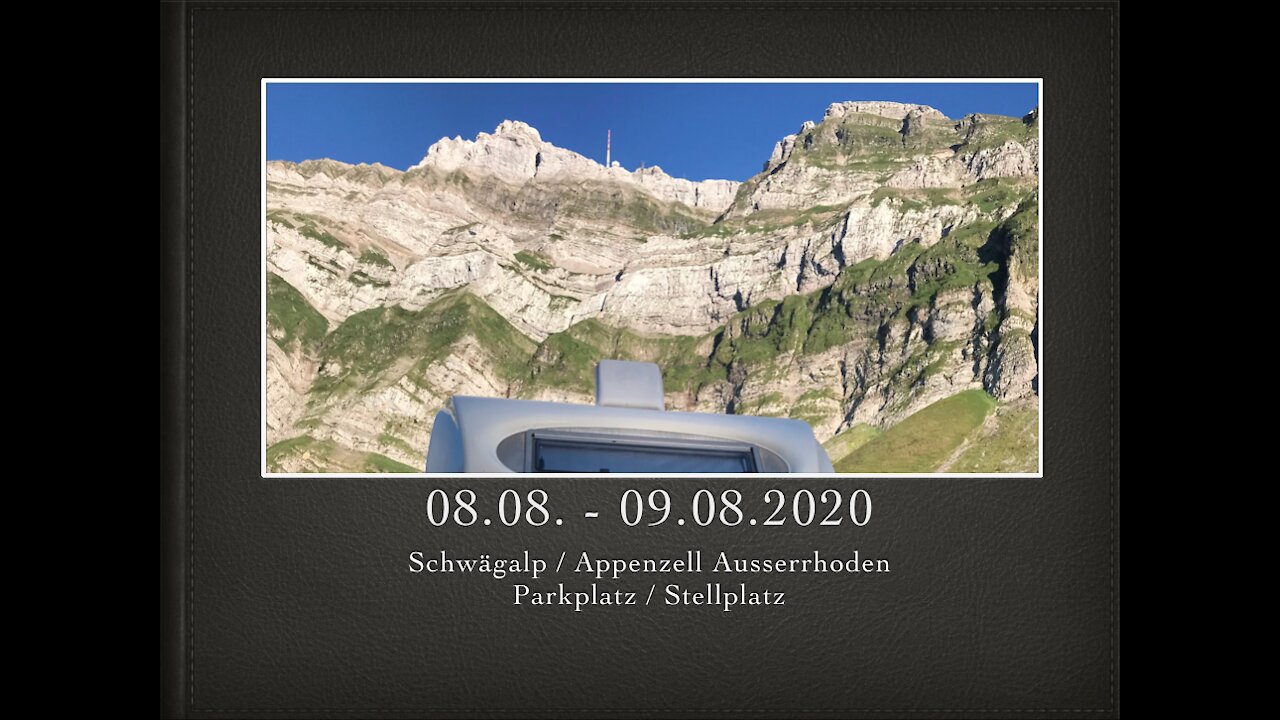 Schwägalp 08.08. - 09.08.2020 Schweiz