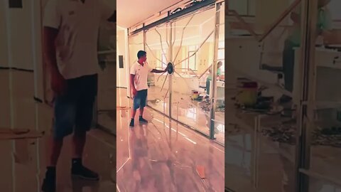 Highly advanced futuristic door