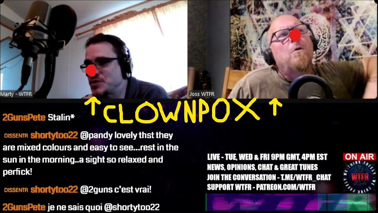 WTFR Joss & Marty Shaming The Wrong'uns in Clownworld 20-08-2024