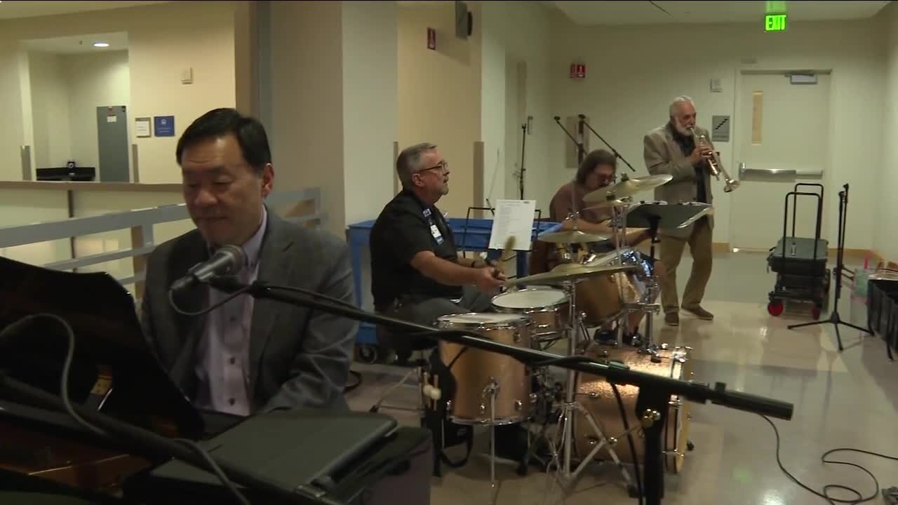 Moffitt house band brings joy to staff and patients