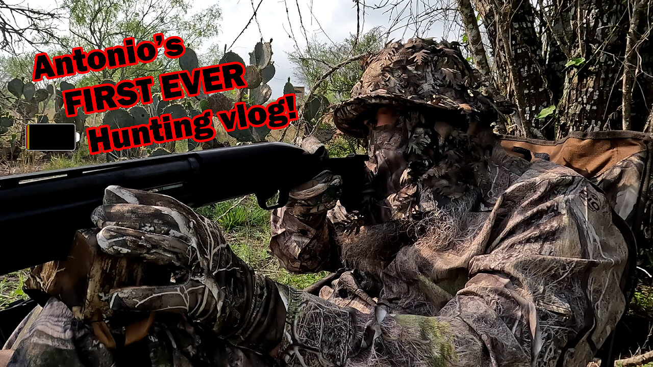 vlog - Solo Turkey Hunt Part 1 - Learning to vlog