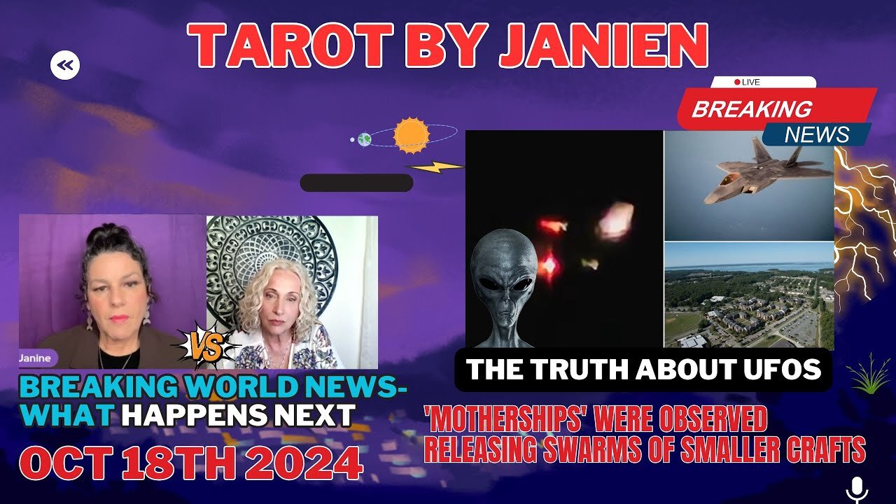 Tarot By Janine - Breaking News Update Oct 18th 2024