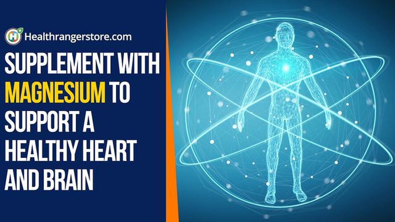 Supplement with Magnesium to support a healthy heart and brain