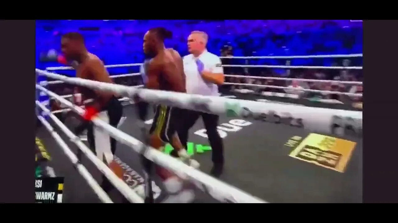 KSI vs Swarmz Boxing Fight KSI Knockout