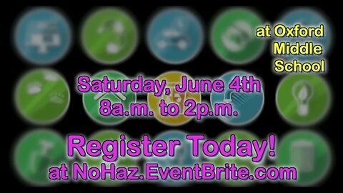 NoHaz Collection Event 6-4-22