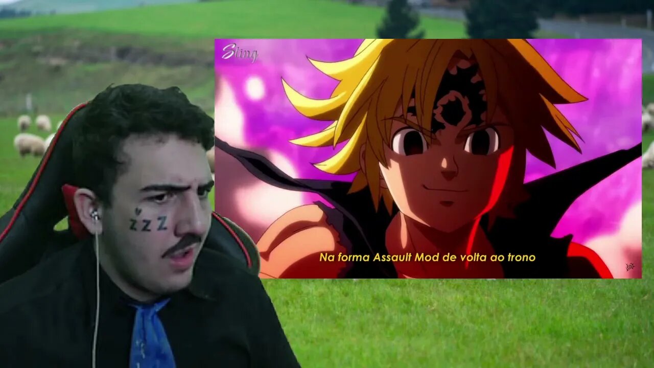 PASTOR REACT Rap do Meliodas Assault Mode +18 (Nanatsu No Taizai) | Líder Dos Dez Mandamentos