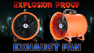 Explosion Proof Portable Ventilation Exhaust Fan