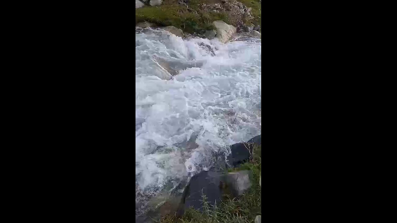 natural fountain view