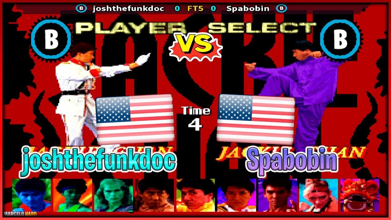 Jackie Chan in Fists of Fire (joshthefunkdoc Vs. Spabobin) [U.S.A. Vs. U.S.A.]