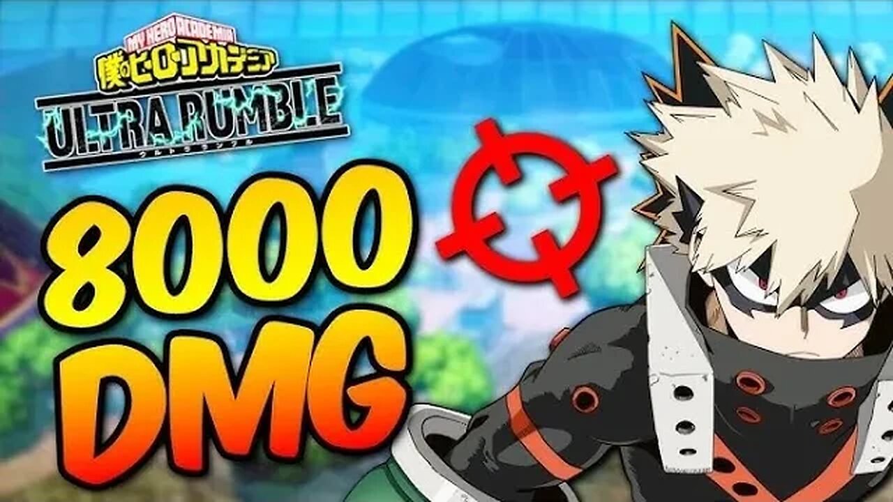 Bakugo 8k+ dmg rank game (10k)