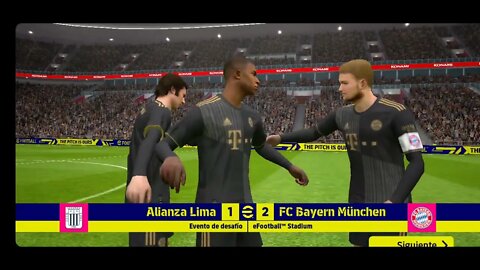 EFOOTBALL: ALIANZA LIMA vs FC BAYERN MUNCHEN - ENTRETENIMIENTO DIGITAL 3.0