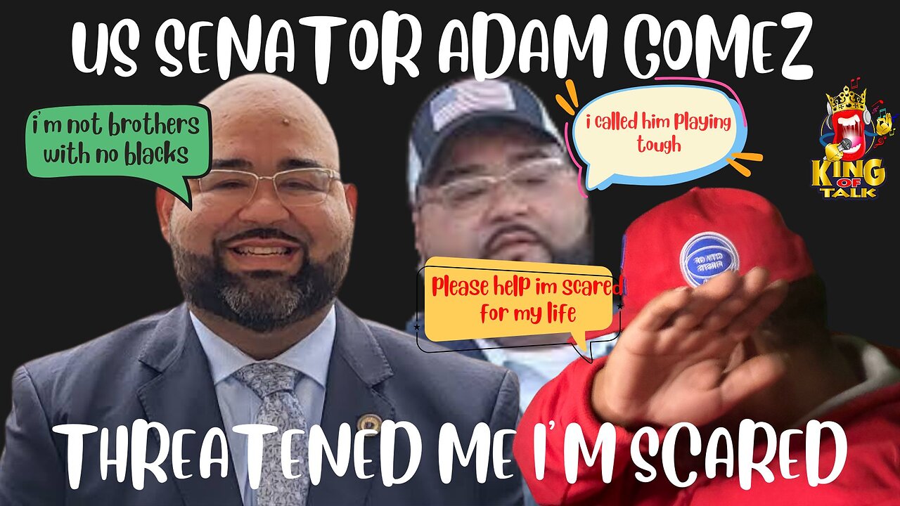 I'M SCARED FOR MY LIFE MASSACHUSETTS SENATOR ADAM GOMEZ THREATENED MY LIFE PART 1 #thatpart