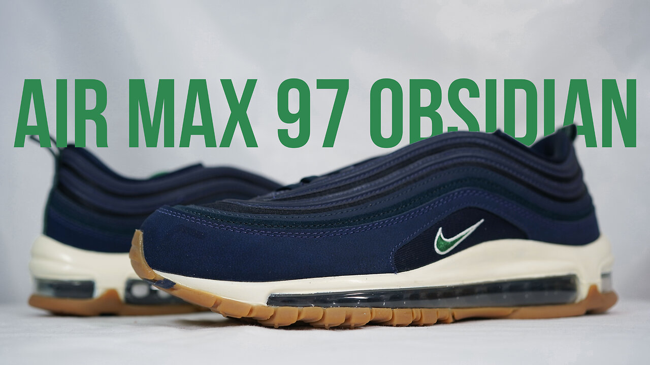 NIKE AIR MAX 97 QS (obsidian): Unboxing, review & on feet