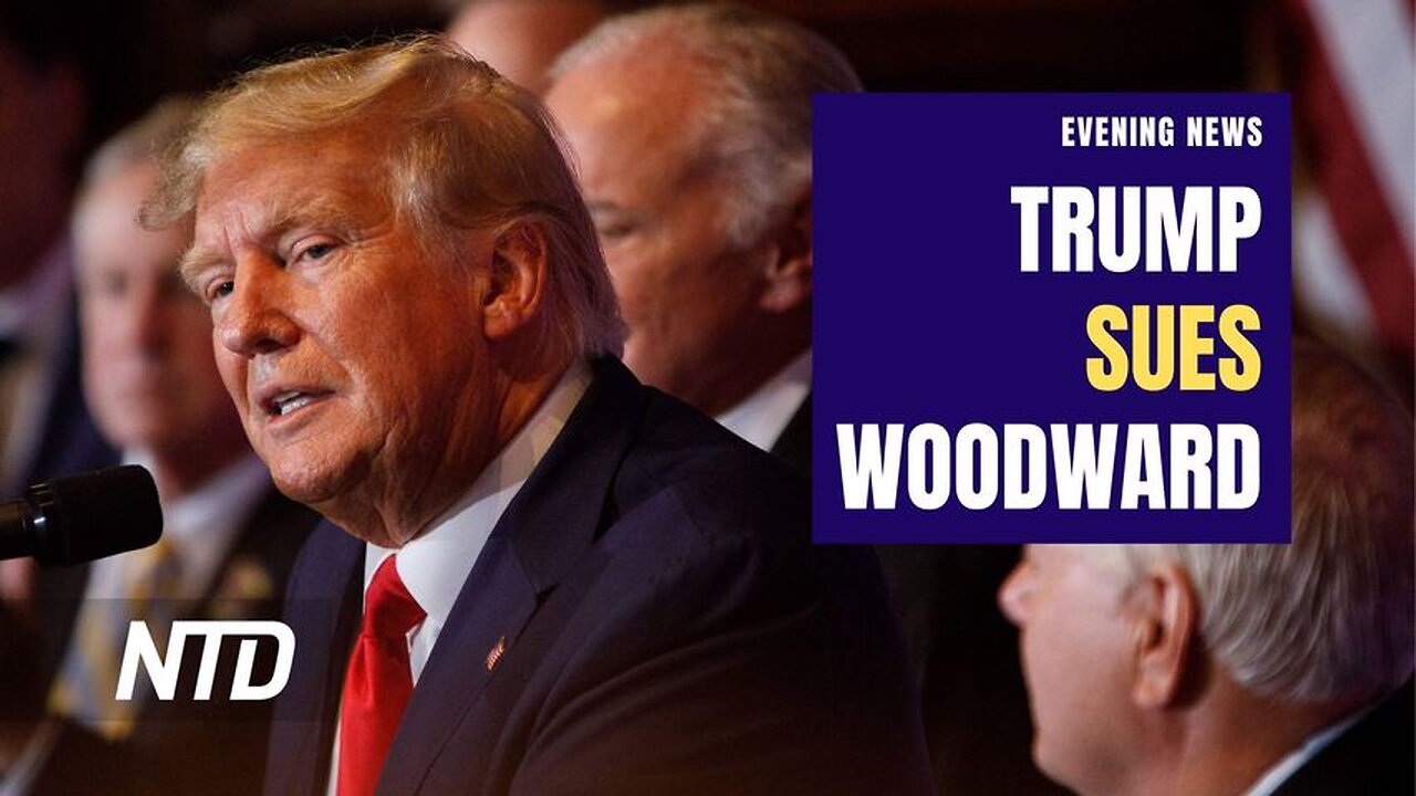 NTD Evening News Full Broadcast (Jan. 30, 2023) | Trumps Sues Woodward