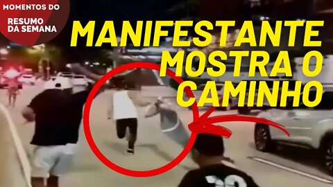 Lula no Nordeste e o manifestante anti-bolsonarista | Momentos