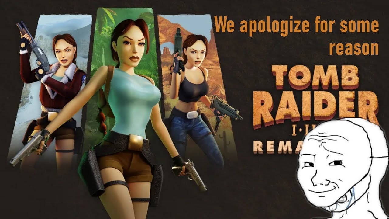 Tomb Raider Remastered: Tank Controls and Audience Lack of Taste #crystaldynamics #tombraider