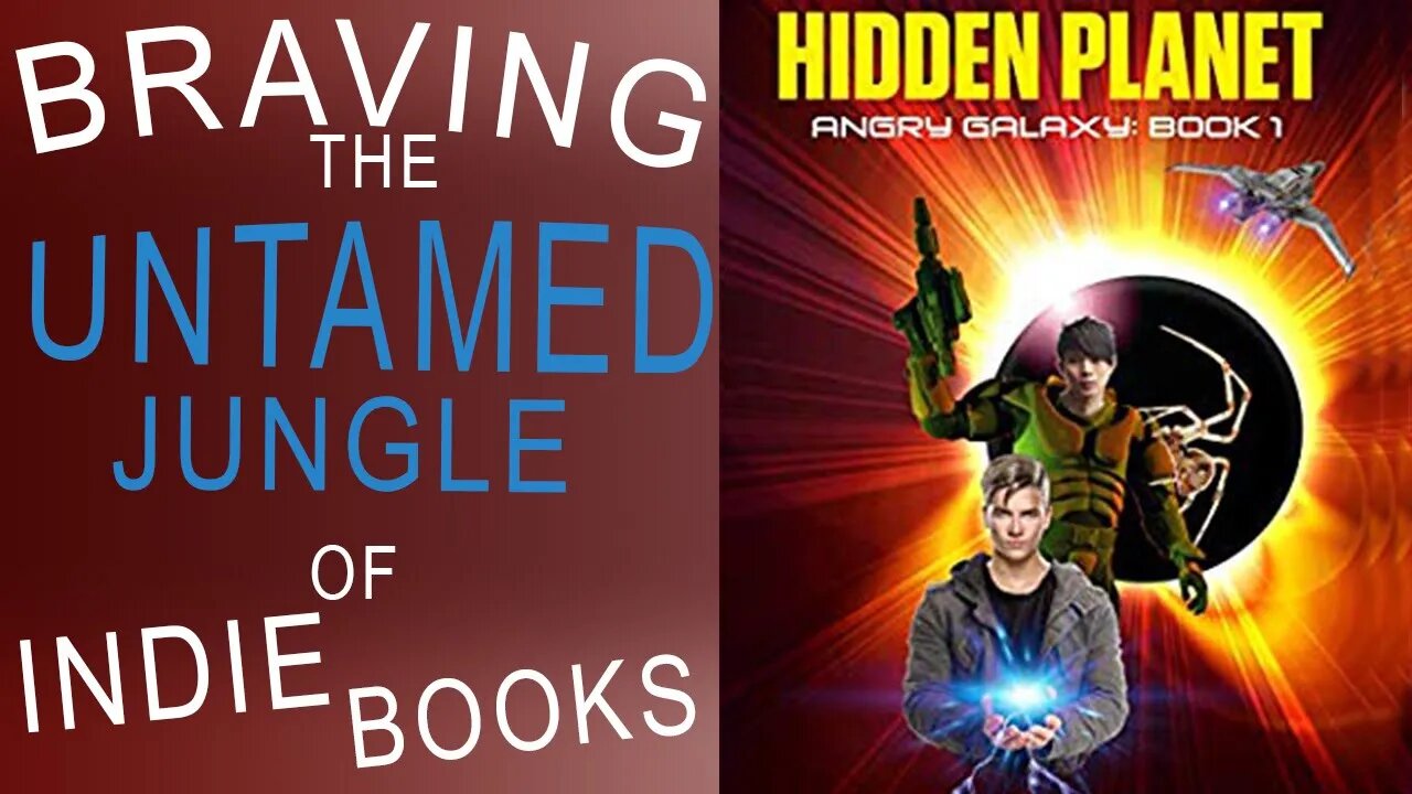 Hidden Planet Fantasy/sci-fi Book Review (indie author Rod Little)