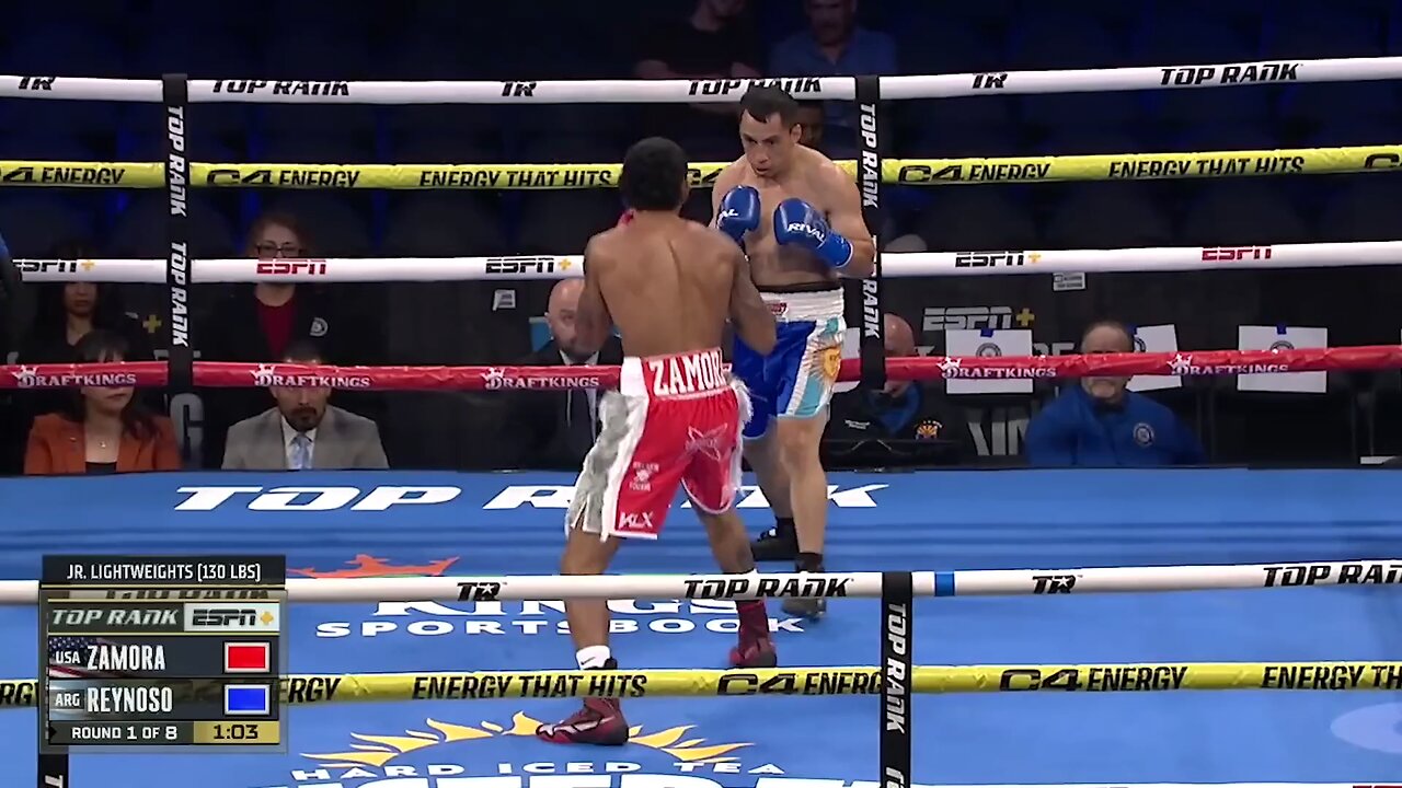 DJ zamora taxes no time in knocking out Roman reynoso | fight highlights