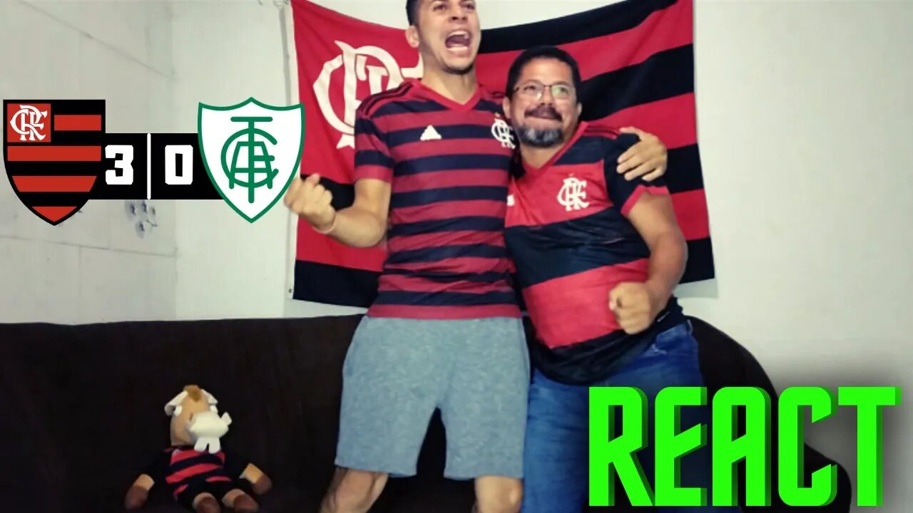 GRANDE VITÓRIA | [REACT] REAÇÕES FLAMENGO 3 X 0 AMERICA MG | BRASILEIRÃO 2022