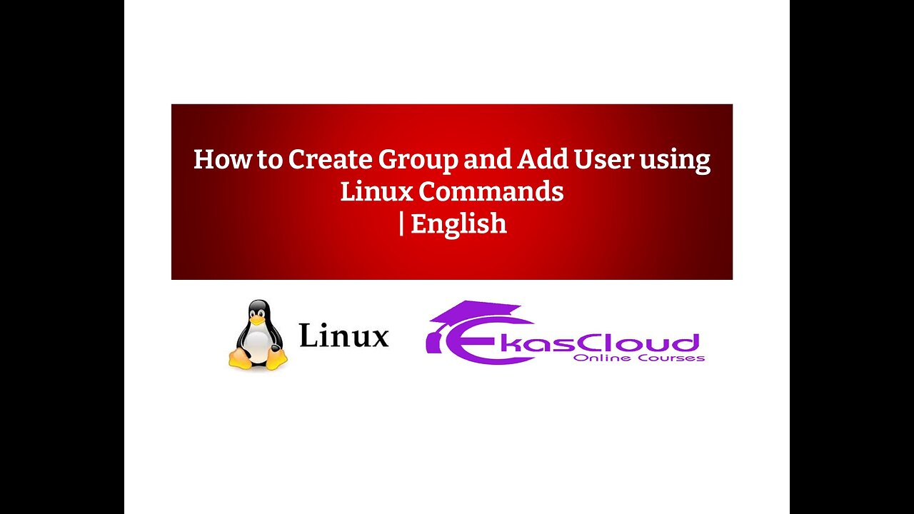 How to Create Group and Add User using Linux Commands