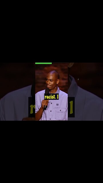 Dave Chappelle: Shocking Rasicm 😪!! #shorts #davechappelle #comedy #wisdom