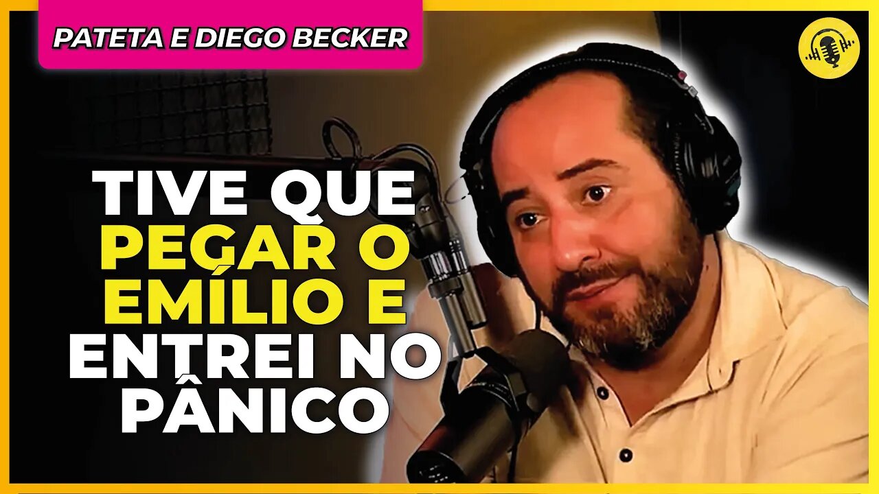 QUEM VOCÊ JÁ PEGOU DO PÂNICO? | PATETA E DIEGO BECKER - TICARACATICAST