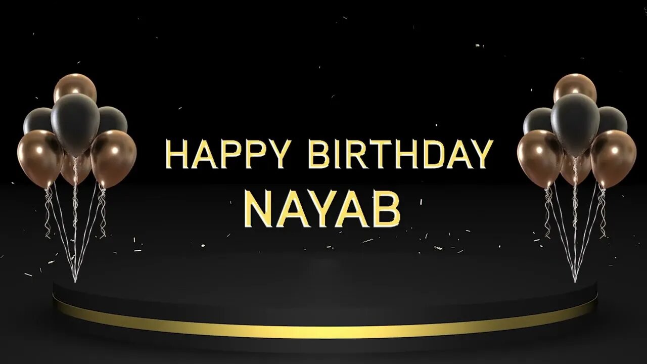 Wish you a very Happy Birthday Nayab